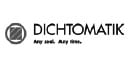 Ein schwarz-weißes Logo für diktomatik